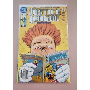 Justic League America (1987) #46 "Old Glory" Part 1 of 5 DC Comics